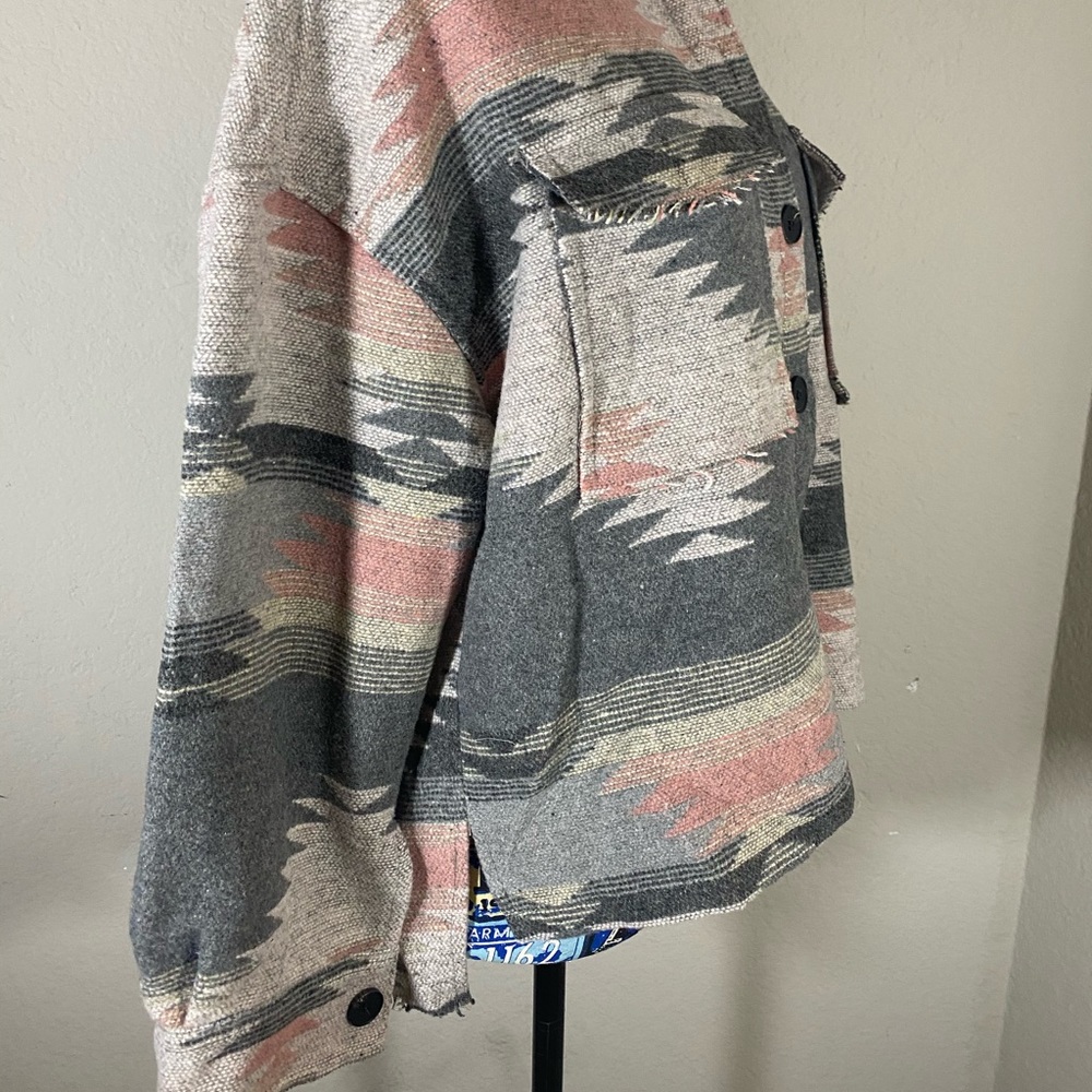 Pink Aztec Jacket - Picture 9 of 16